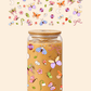 Spring Butterflies Glass Tumbler