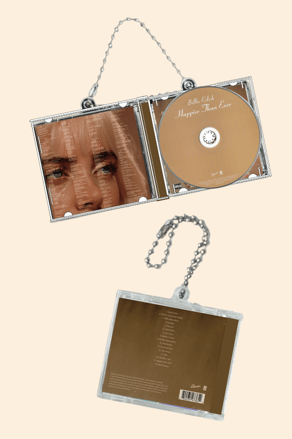 Billie Happier - CD Keychain