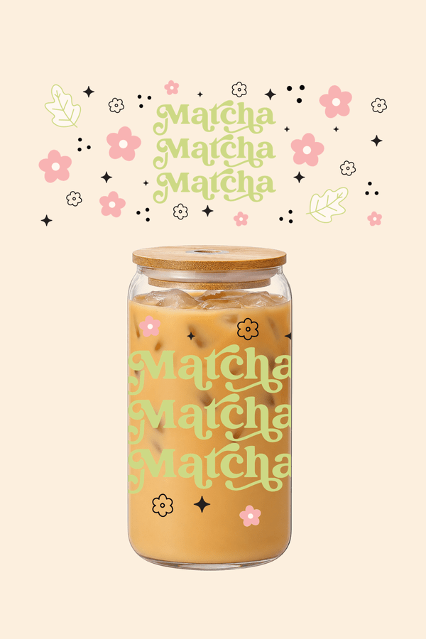 Matcha Glass Tumbler