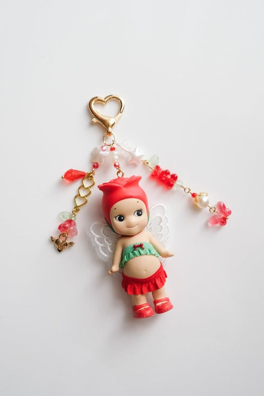 Rose Sonny Angel Keychain
