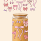 All About Bows Glass Tumbler