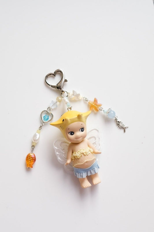 Manta Ray Sonny Angel Keychain