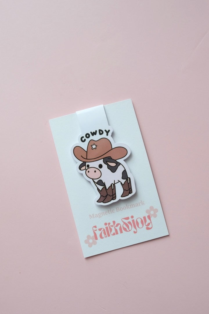 Cowdy Magnetic Bookmark