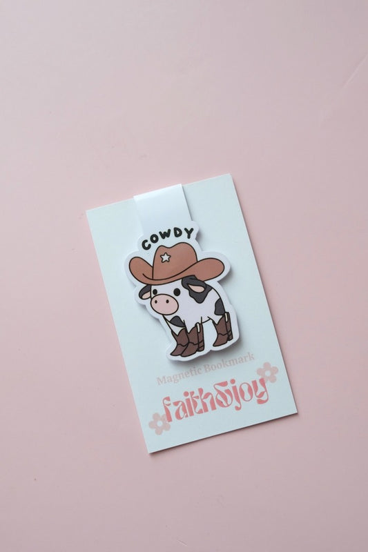 Cowdy Magnetic Bookmark