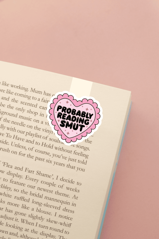 Probably Reading Smut Magnetic Bookmark