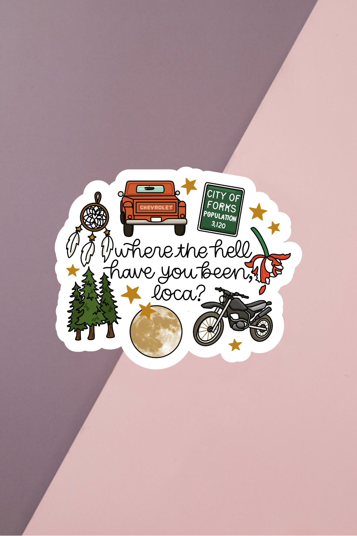 Loca Sticker