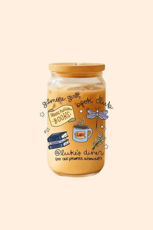 Gilmore Girls Book Club Glass Tumbler