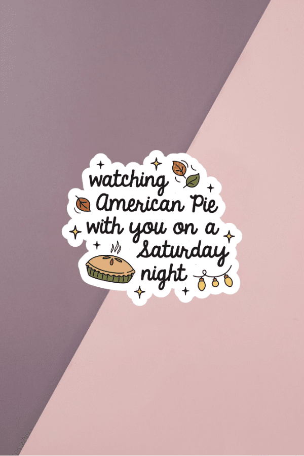 American Pie Sticker