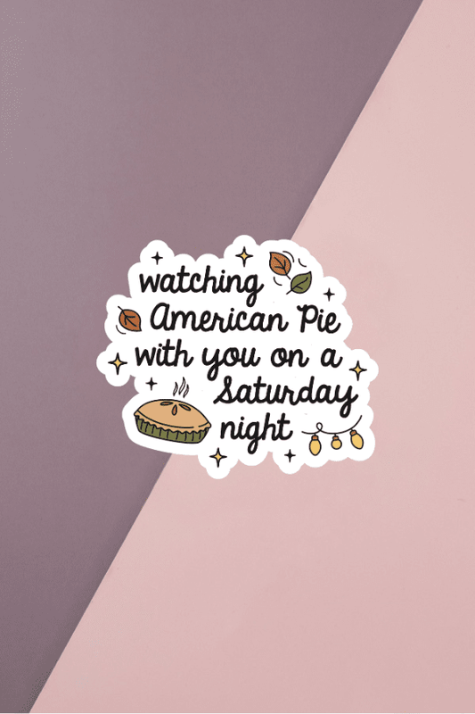 American Pie Sticker