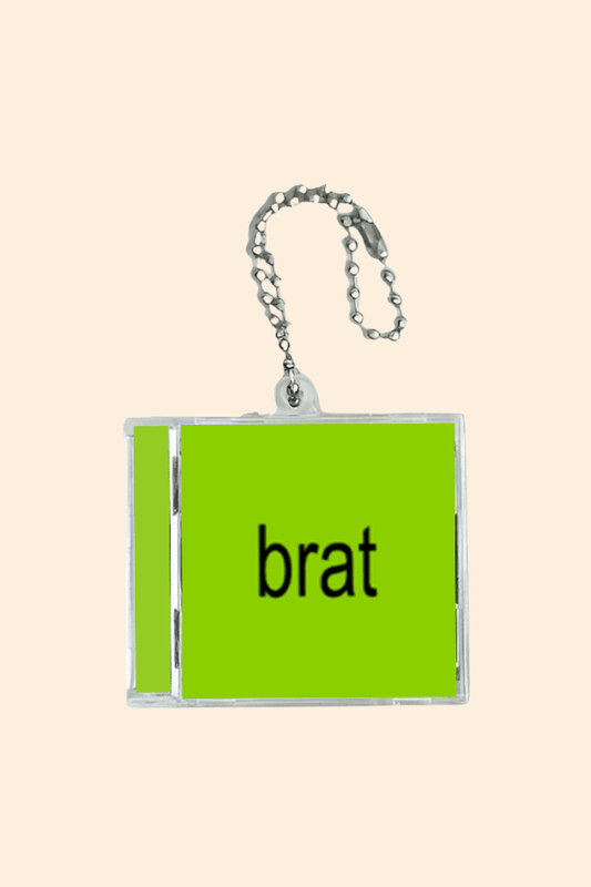 Brat - CD Keychain