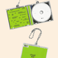 Brat - CD Keychain