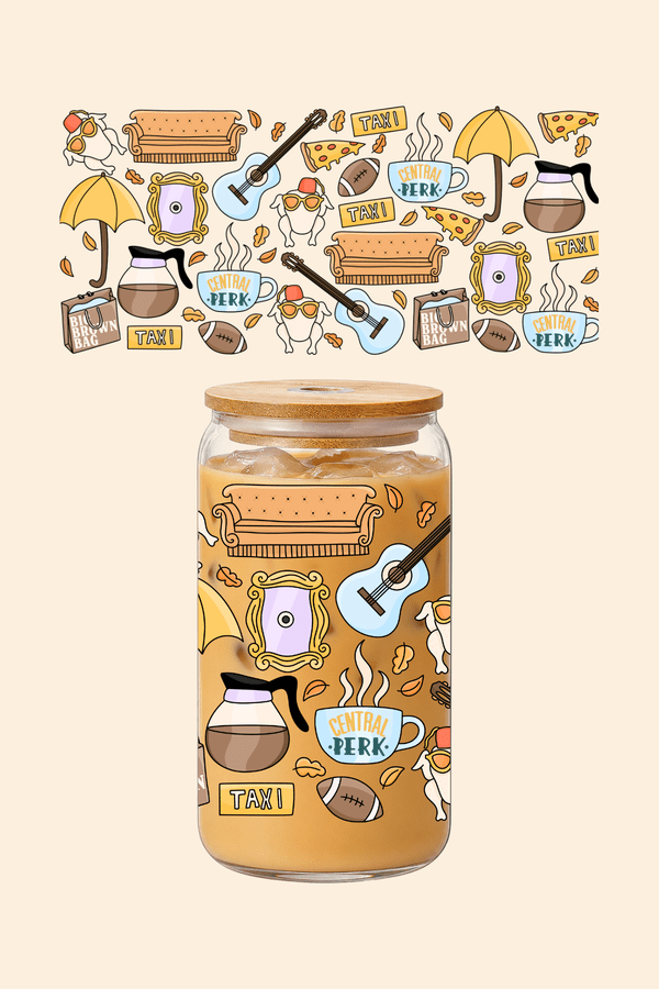 Friends Glass Tumbler
