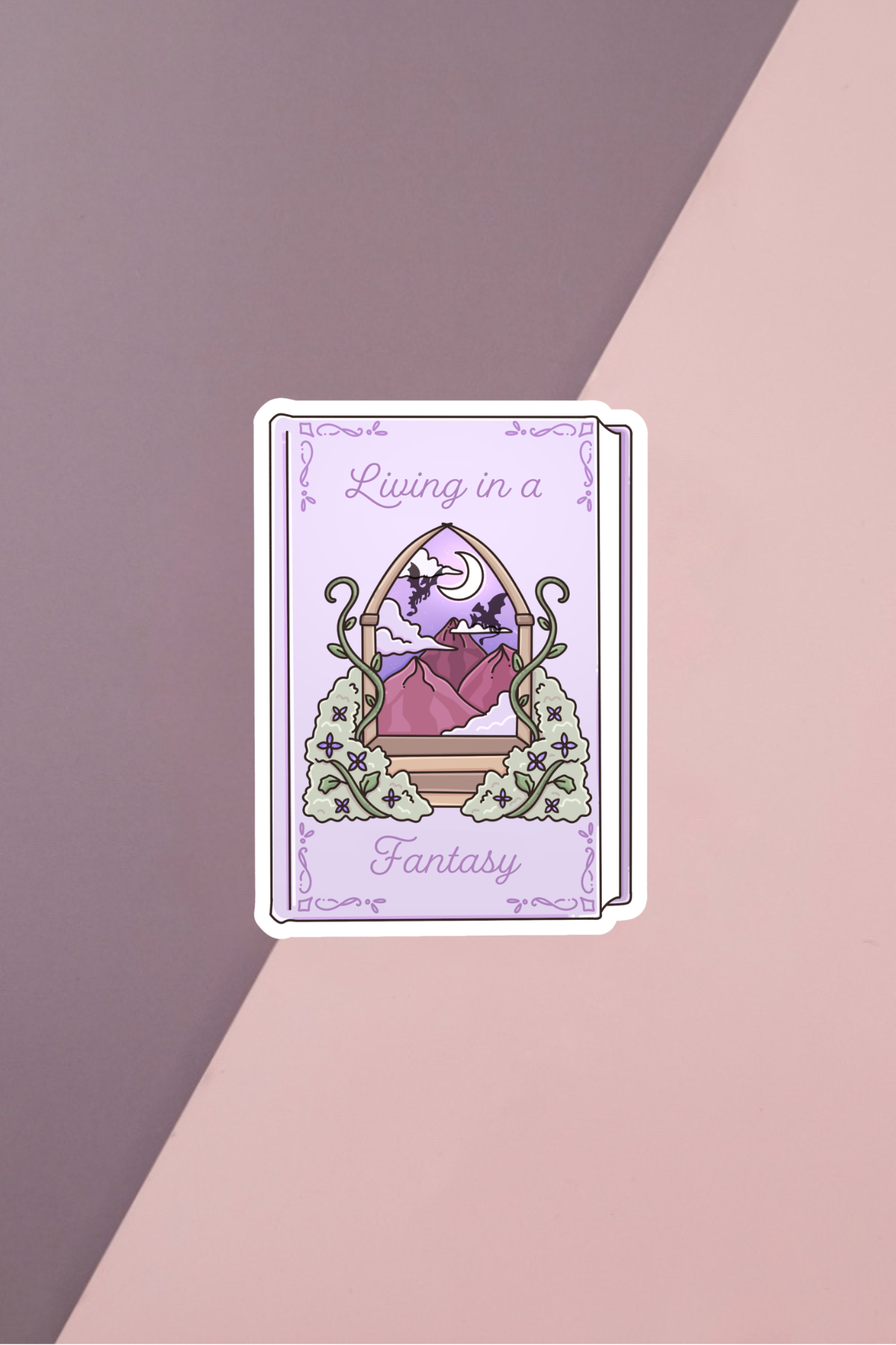 Living In A Fantasy Sticker