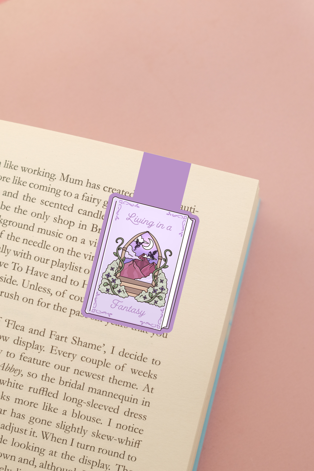Living In A Fantasy Magnetic Bookmark