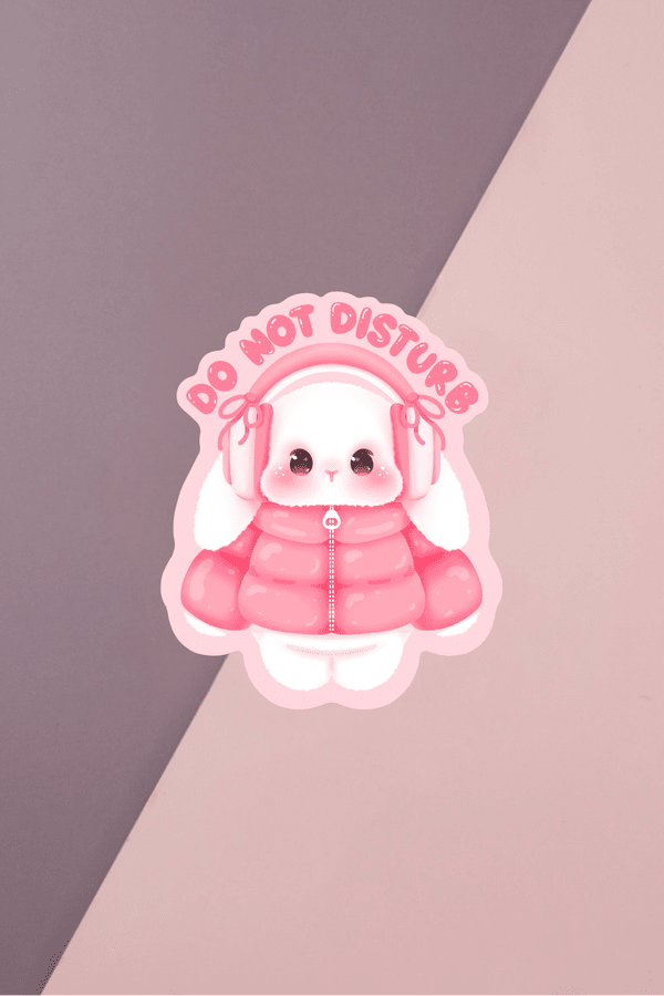 Do Not Disturb Sticker