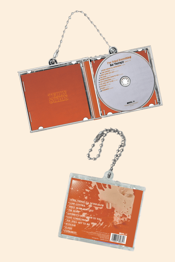 Teddy I've Tried Everything - CD Keychain