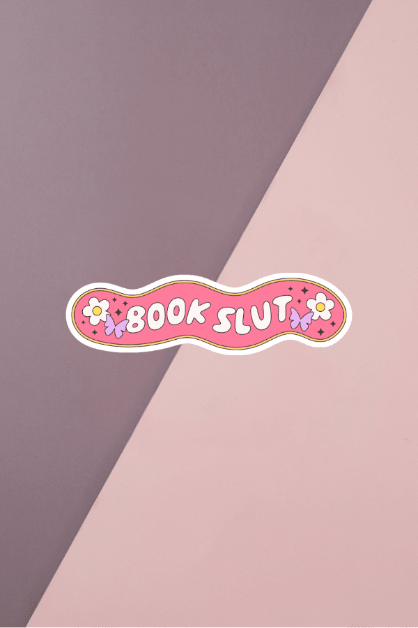 Book Sl*t Sticker