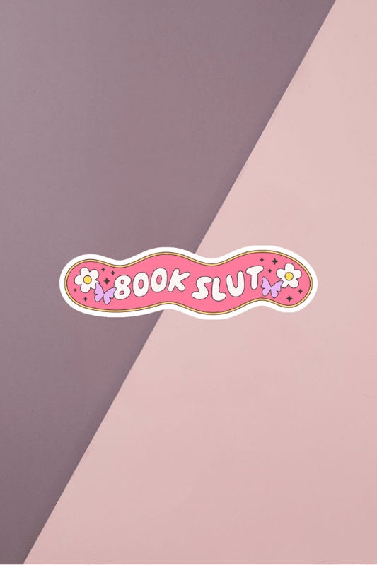 Book Sl*t Sticker