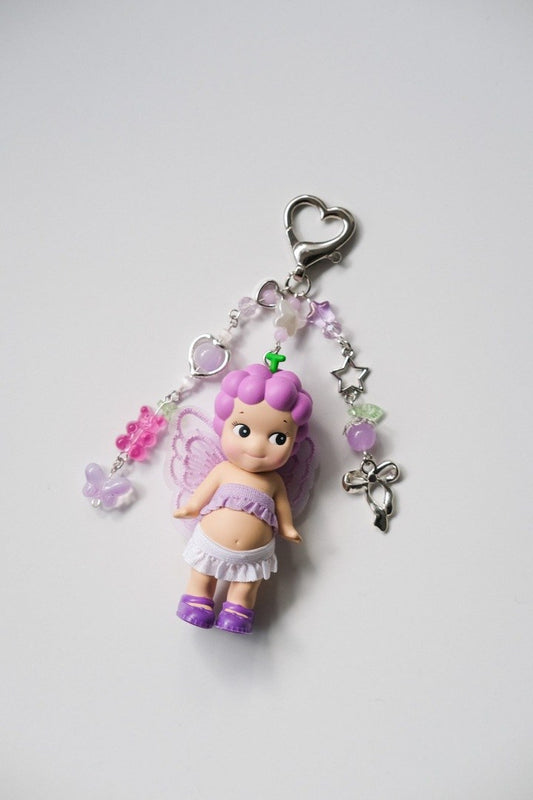 Grape Sonny Angel Keychain