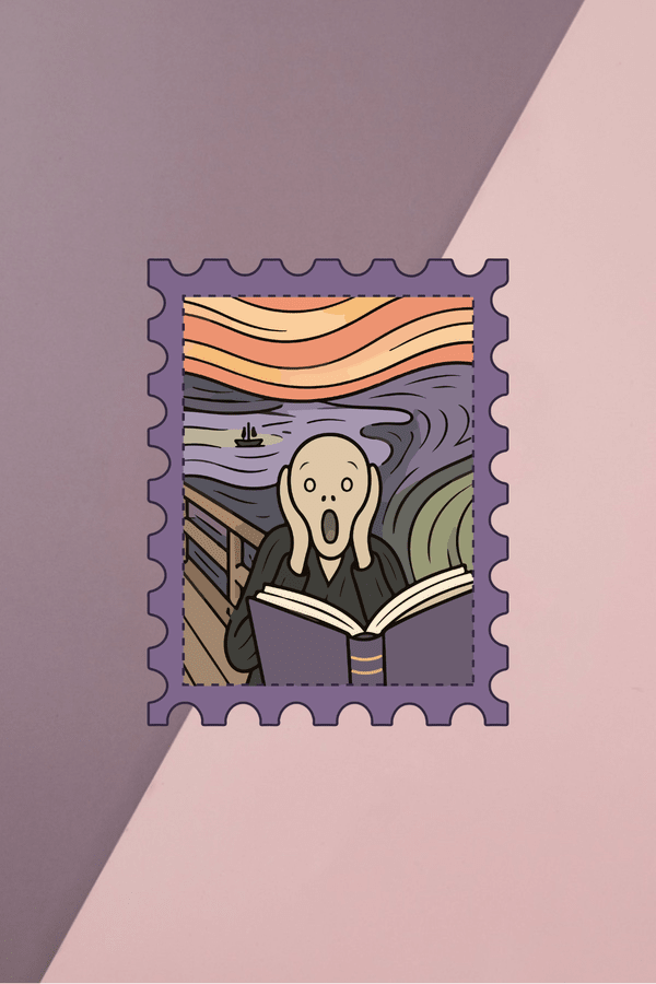 The Scream Sticker