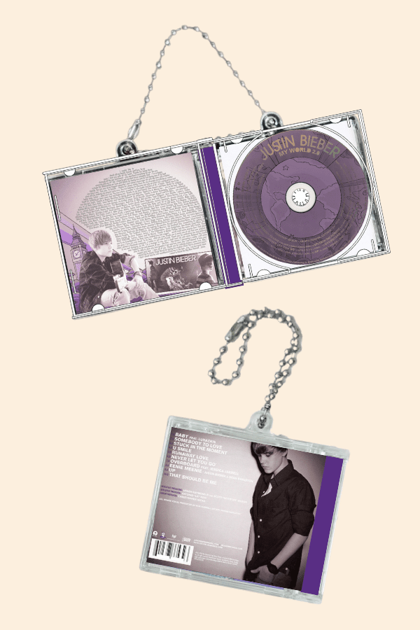 JB My World 2.0 - CD Keychain