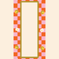 Orange Smiley Magnetic Photostrip Frame