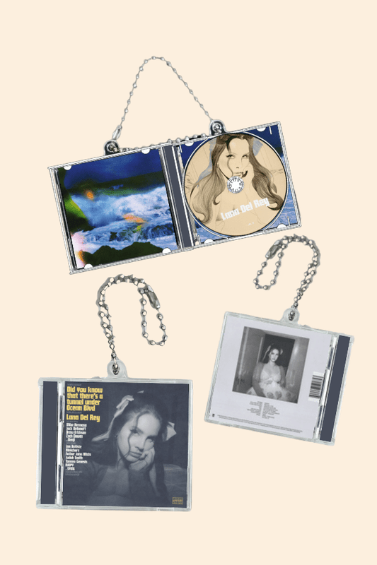 Lana Ocean Blvd - CD Keychain