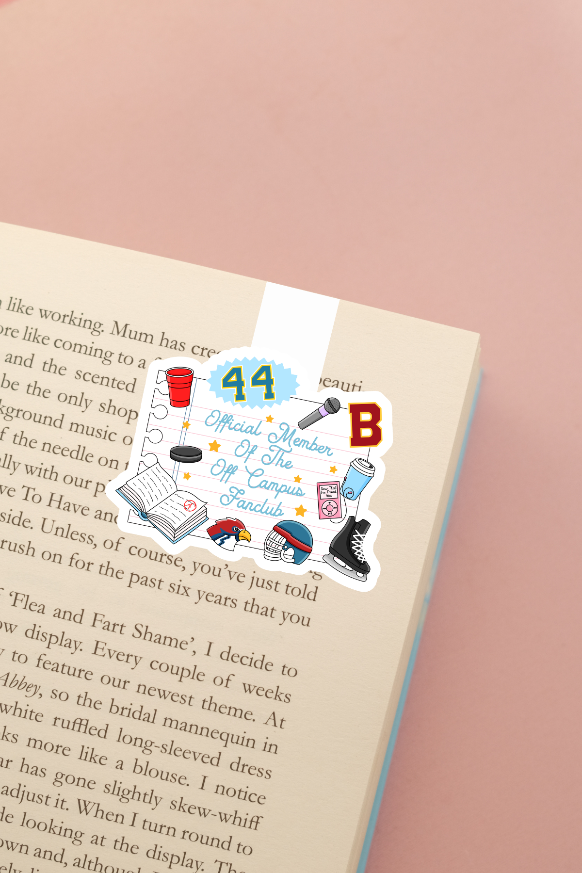 Off Campus Fanclub Magnetic Bookmark