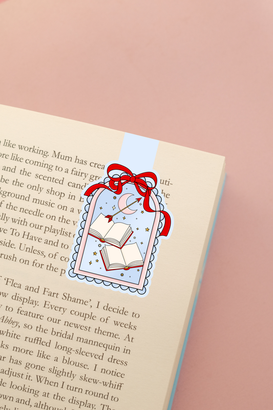 Star Crossed Lovers Magnetic Bookmark