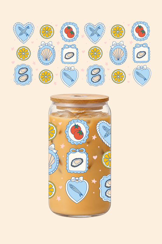 Catch Of The Day Glass Tumbler