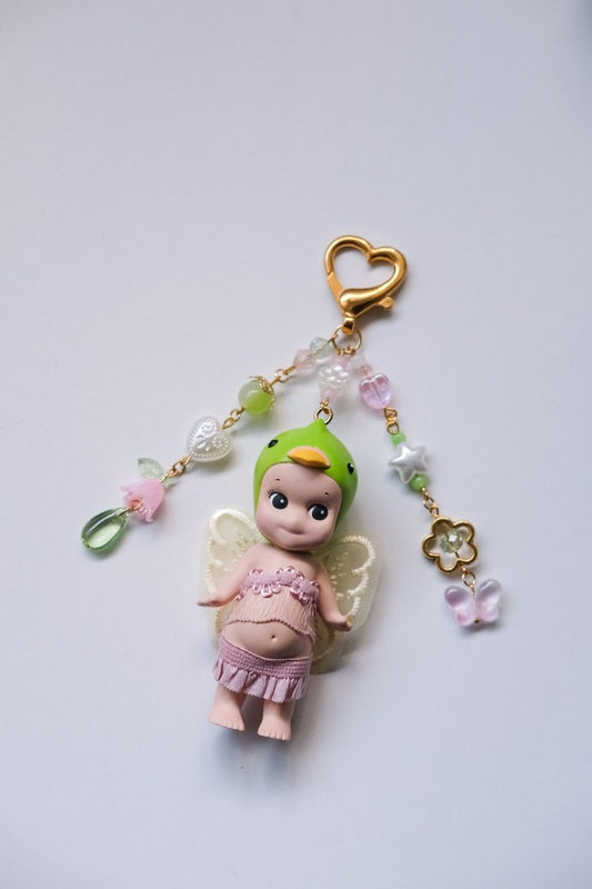 Parakeet Sonny Angel Keychain