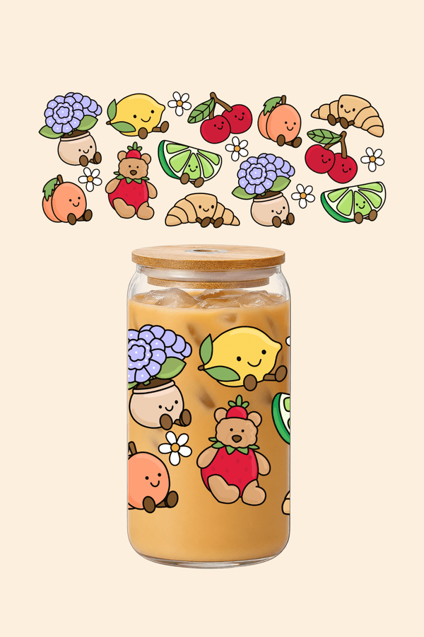 Stuffies Glass Tumbler