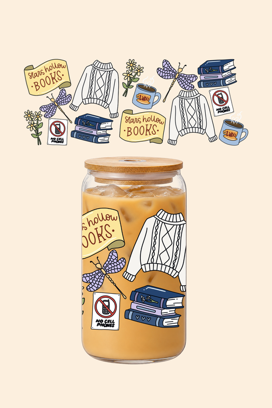 Gilmore Books Glass Tumbler