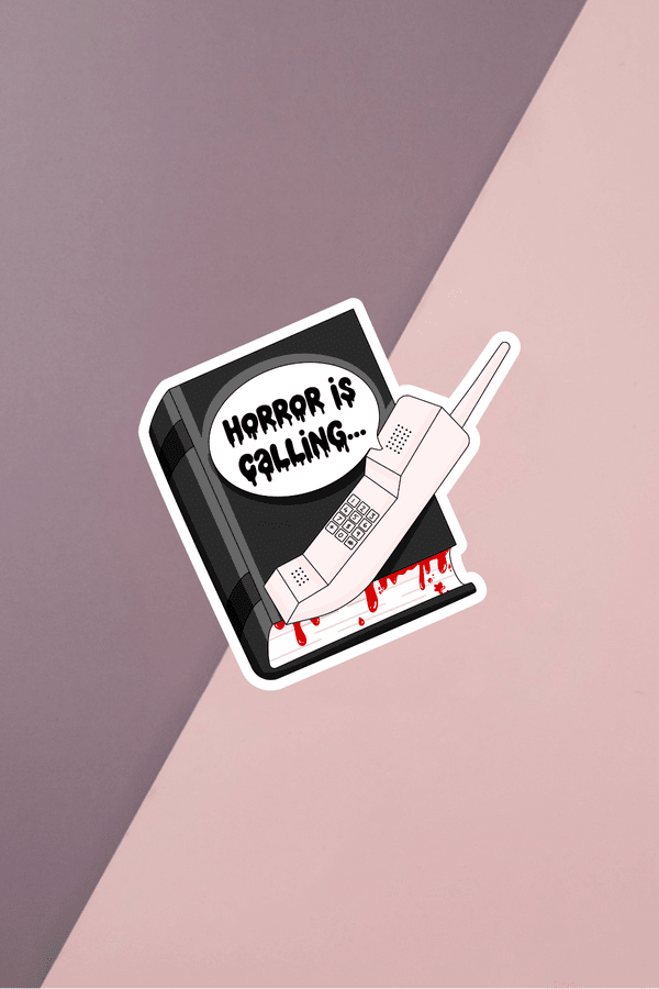 Horror Is Calling Sticker