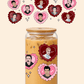 Twilight Hearts Glass Tumbler