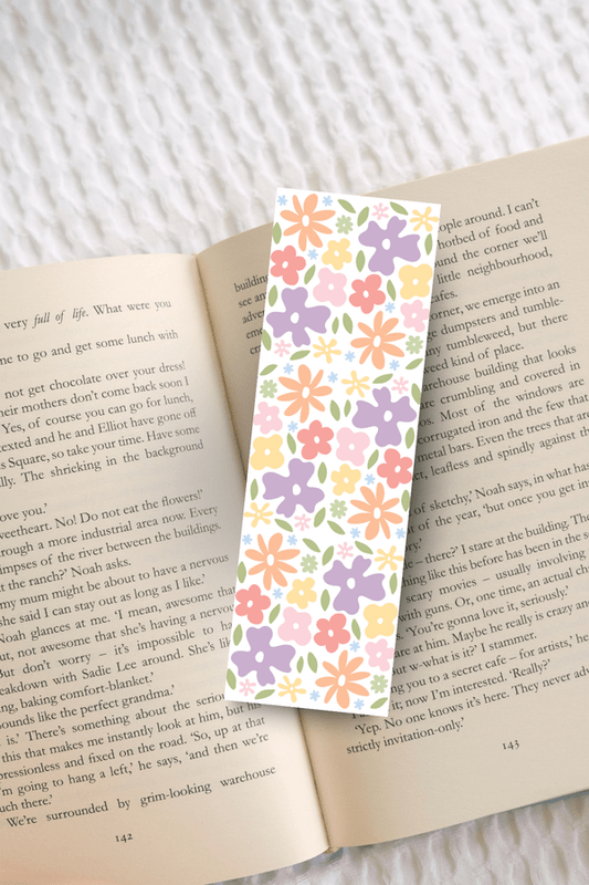 Flower Field Bookmark