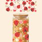 Ladybugs Glass Tumbler