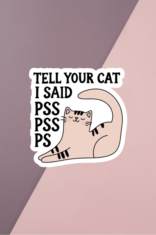 Pss Pss Sticker