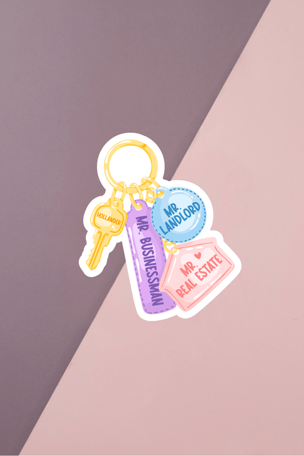 Key Dependency Sticker HR Keys Sticker – faith&joy