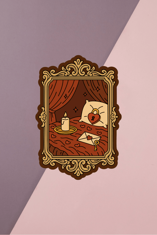 Smut Vintage Frame Sticker