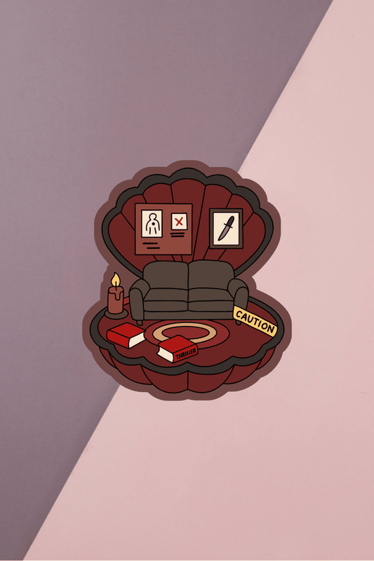 True Crime Shell Sticker