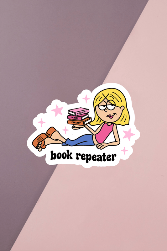 Book Repeater Sticker