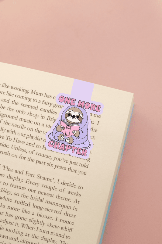 One More Chapter Magnetic Bookmark