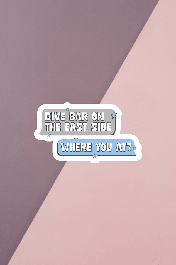 Dive Bar Sticker