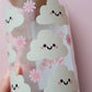 Happy Clouds Glass Tumbler (SECONDS)