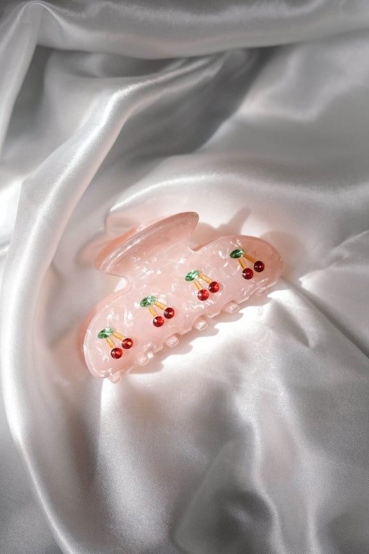 Cherry Claw Clip