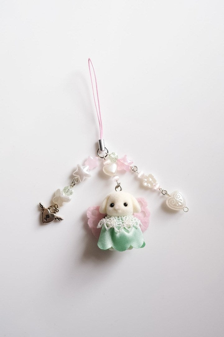 Green Sylvanian Family Keychain