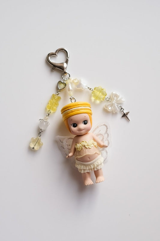 Yellow Macaron Limited Edition Sonny Angel Keychain