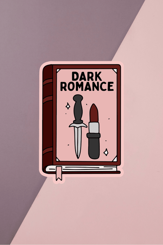 Dark Romance Book Sticker