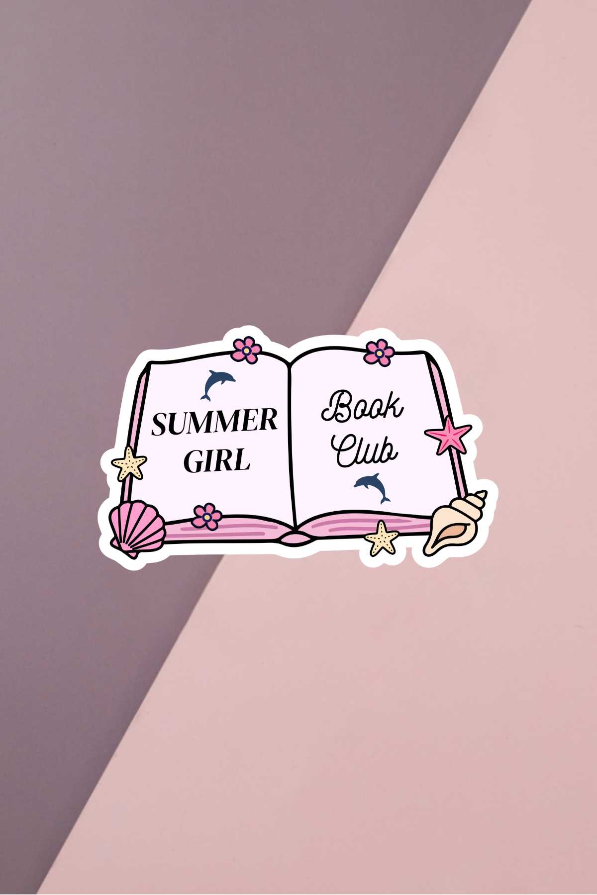 Summer Girl Book Club Sticker